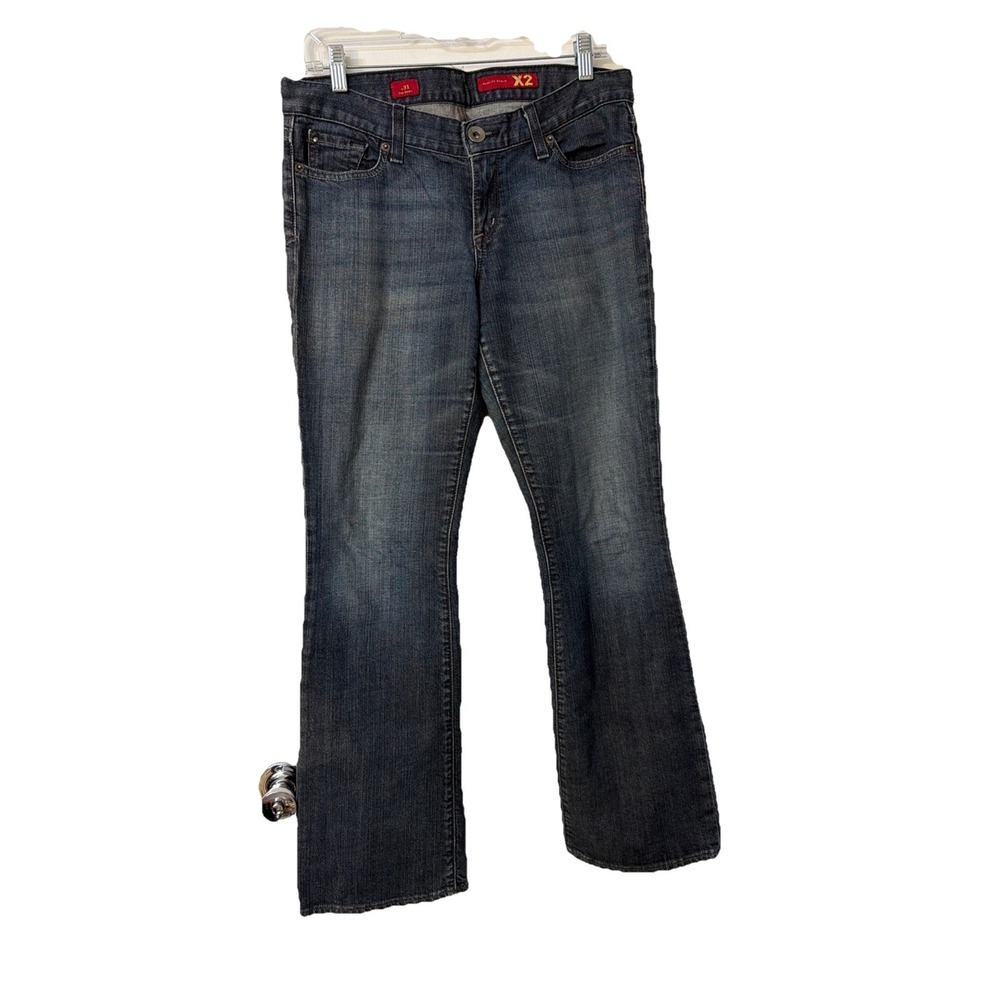 X2 Quality Denim Eva Boot Dark Blue Denim Jeans Women's 8 W31 Bootcut